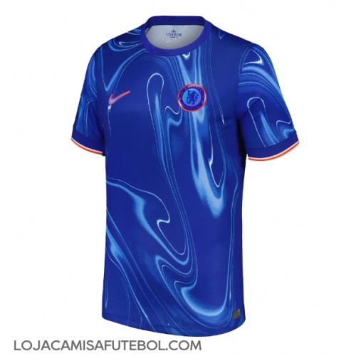 Camisa de Futebol Chelsea Equipamento Principal 2024-25 Manga Curta